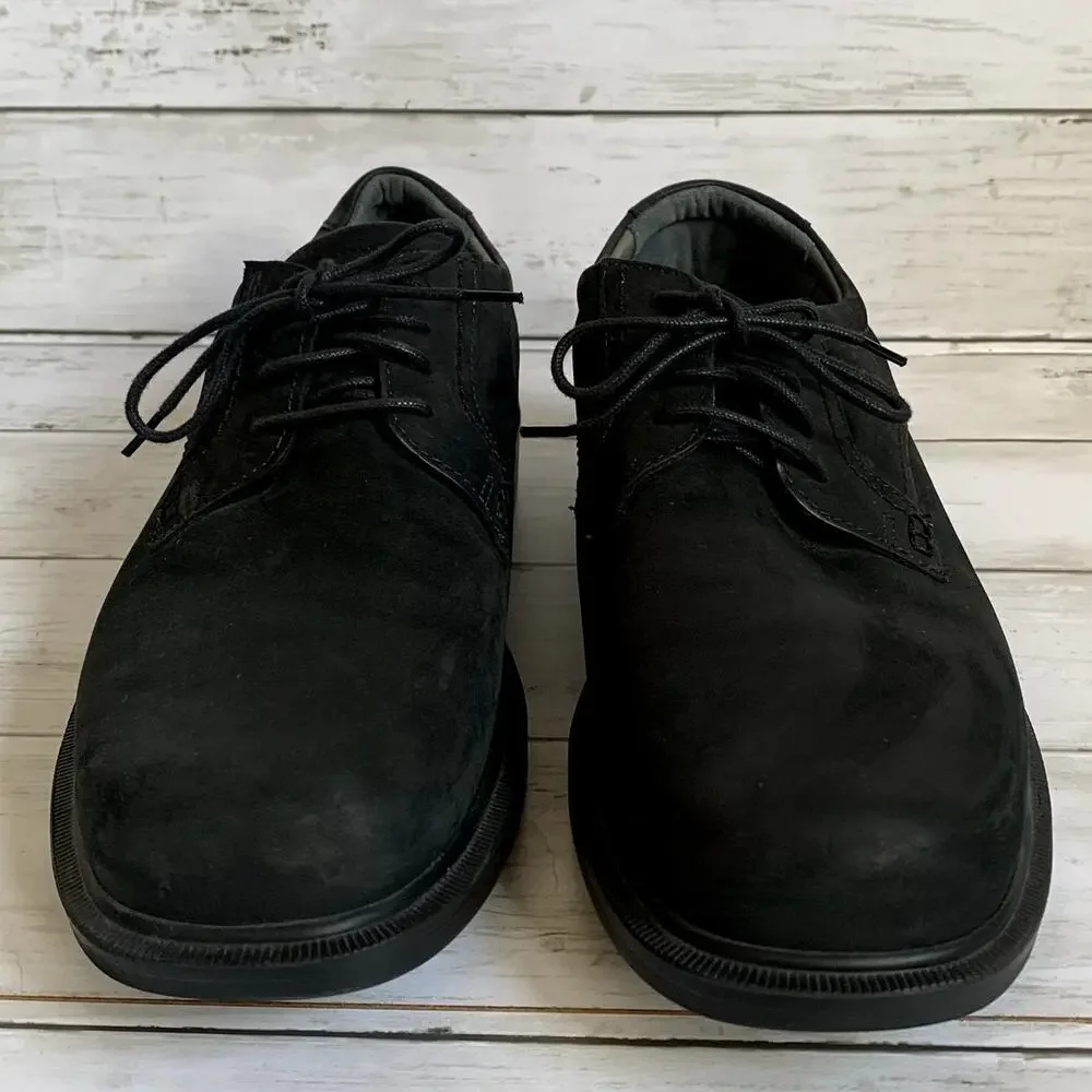SAS‎ Men's Aden Genuine Leather Lace Up Oxford Shoes in Black